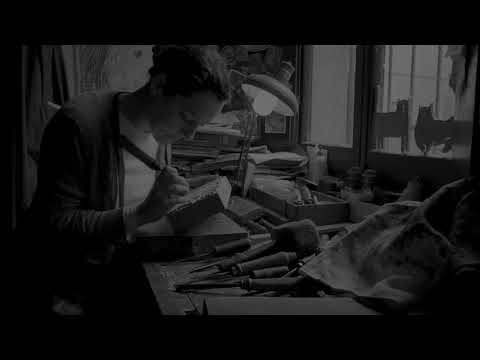 Video Estratto del video in bianco e nero sull'antica stamperia Pascucci