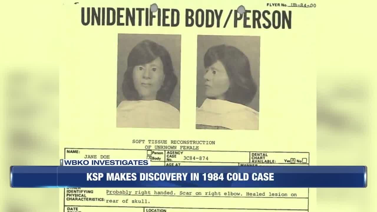 KSP makes major discovery in 1984 cold case - YouTube