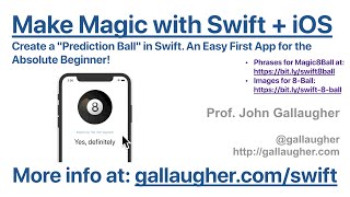 Prediction Ball - Step-by-Step Guide to Build a "Magic 8 Ball"-style iOS App for Absolute Beginners screenshot 1