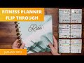 FITNESS PLANNER FLIP THROUGH | FITNESS HAPPY PLANNER | AFTER THE PEN FITNESS FLIP THROUGH