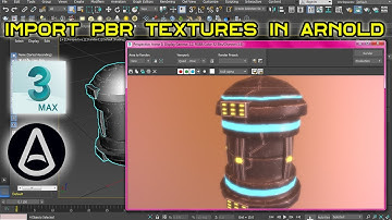 How to Import PBR textures in Autodesk 3DS Max with Arnold