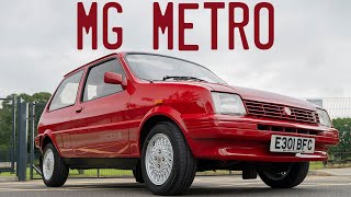 MG Metro Goes for a Drive