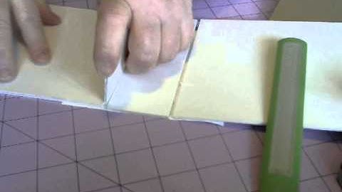 Card/Envelope mini album tutorial Part 2