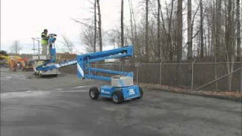 For Sale Genie Z45/22 45' Electric Articulating Boom Lift Man Aerial bidadoo.com