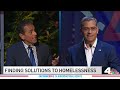 Candidates clash over fixing California's homeless crisis