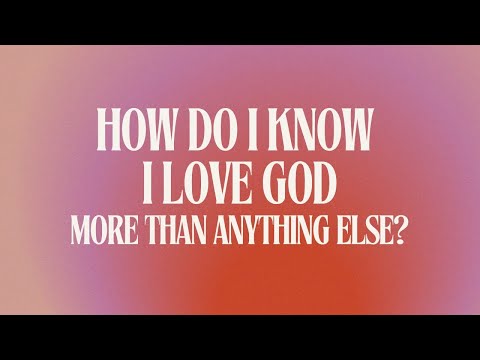 "How do I know I love God more than anything else? " Sermon by Chacko Joseph | October 22, 2023