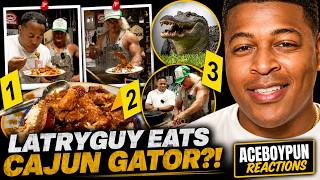 LATryGuy Flew to Louisiana to Try Stalekracker's Alligator Soup | AceBoyPun Reacts