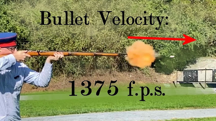 How did they measure bullet speeds in the 1800s? Finding velocities before the chronograph