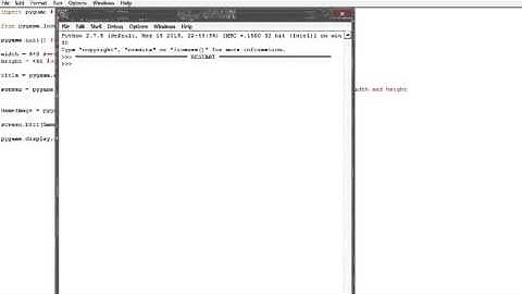 Pygame-Tutorial 2- Blitting an image to screen