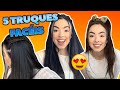 5 PENTEADOS PARA DISFARÇAR O CABELO SUJO / OLEOSO 🤩😱