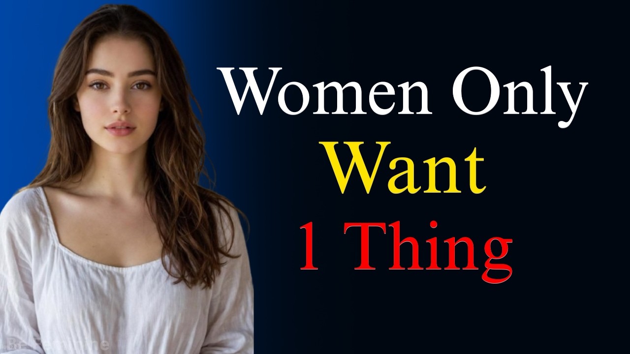 Women Want One Thing Only — And It’s Not What You Think