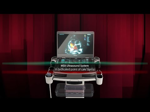 The ME8 Ultrasound System has been thoughtfully designed to overcome the obstacles clinicians face in today’s challenging healthcare environment. With a sealed user interface and revolutionary, software-based beamformer technology, the ME8 Ultrasound System combines best-in-class image quality with an intuitive user experience to help ensure reliable and efficient diagnosis during the most challenging exams.