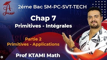 🔥Chap 7 : Primitives et Intégrales - Partie 2 : Primitives - Applications🔥