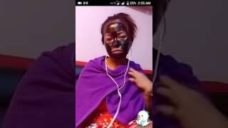 Bigo Live Girl Face Black