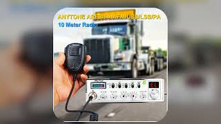 Anytone ARESII 2800029695MHz 40W FM AM SSB 10 Meter Mobile Radio ARES II 40W VOX Noise Reduction