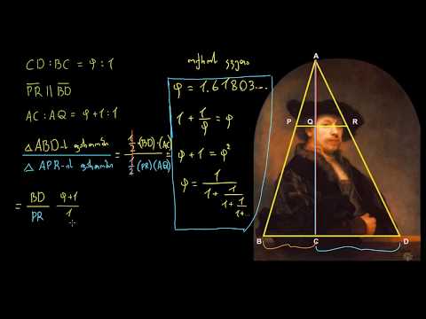 გეომეტრიული ამოცანა: ოქროს კვეთა