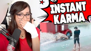 Bunnymon REACTS to INSTANT KARMA !!!