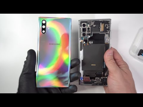 How to Remove the Samsung Galaxy Note 10 Back Glass Cover