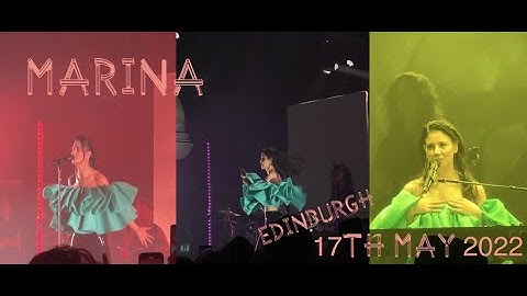 MARINA - Ancient Dreams In A Modern Land Tour - Edinburgh 2022