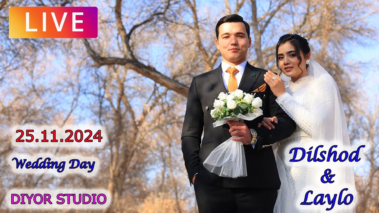 DILSHODBEK & LAYLO DIYOR STUDIO OQ SAROY TO’YXONASI