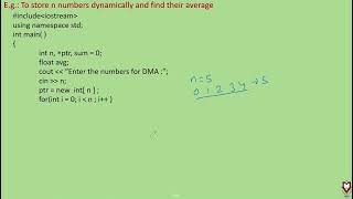 9. Dynamic Memory Allocation