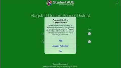 StudentVUE App Sign in Video