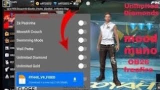 FREEFIRE Diamond💎 Hack Mod APK only 100MB✅ Unlimited Diamonds OB36 VIP HACK #FREEFIRE screenshot 3
