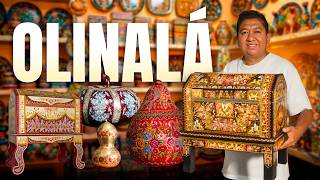 ¿La artesanía más CARA de México? Baúl de Olinalá con ORO de 24k 😱