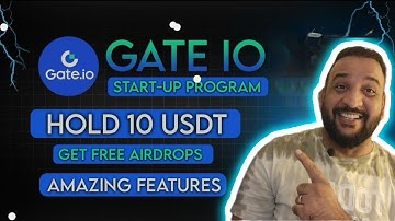 Crypto Airdrop | Gate.io Startup Airdrop | Earn Daily $150 From Gate.io -