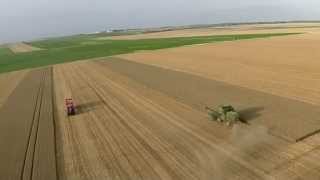 Moisson 2014 / Harvest / Ernte - France [Gopro]