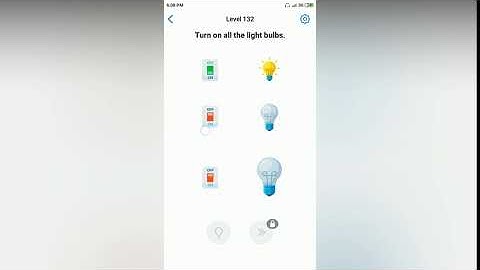 Easy Game - Turn on all the light bulbs - Level 132 solution