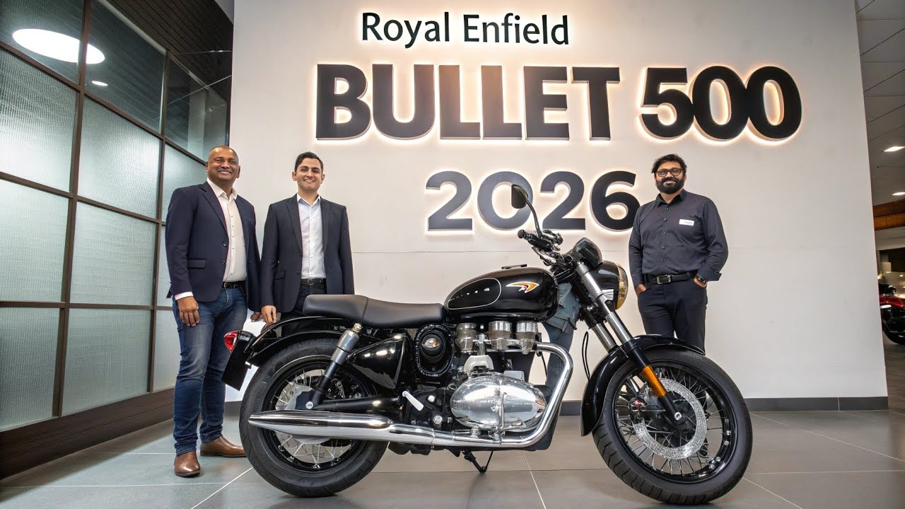 New 2026 Royal Enfield Bullet 500 Unveiled! Classic Cruiser Upgraded! 🔥🚨 | Latest Review!