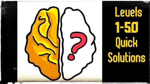 Brain Out Walkthrough Level 1-50