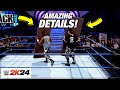 Wwe 2k24 30 insane details in the cm punk ecw dlc