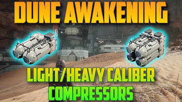 Light and Heavy Caliber Compressors Farm | Dune Awakening