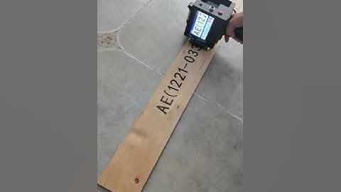 handheld inkjet printer YRT50 with max printing height 50mm