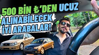 PİYASA ARABALARI ŞART DEĞİL! 500 BİN ₺'DEN UCUZ İYİ ARABA VAR MI ? CRUZE İLE VLOG