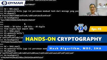 Hash Algorithm, MD5, SHA (Part 8) | Hands-On Cryptography | Data Security | Keamanan Data