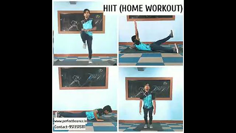 HIIT HOME WORKOUT - No Equipment at home