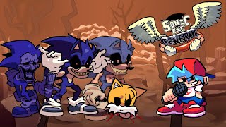 THERE'S 3 OF THEM?! | Friday Night Funkin' - FNF Sonic.exe Generic