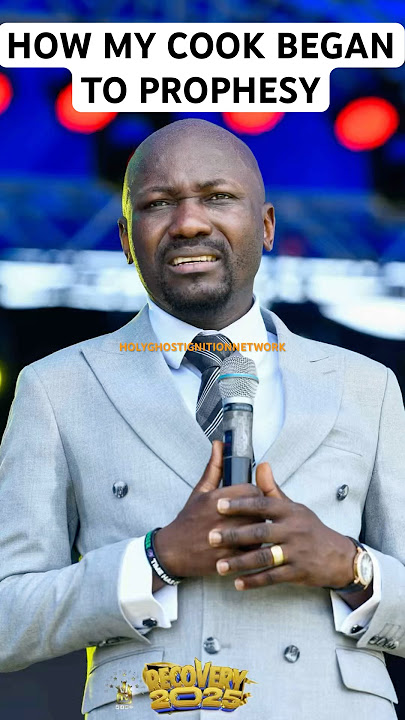 How my cook began to prophesy #apostlejohnsonsuleman #apostlejoshuaselman #inspiration