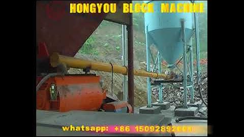 Qt4-25 Electrical Vibration Small Scale Automatic Concrete Block Brick Making Machine