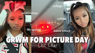 CHIT CHAT GRWM: Relationships, Home School, College, Cheer, Collabs