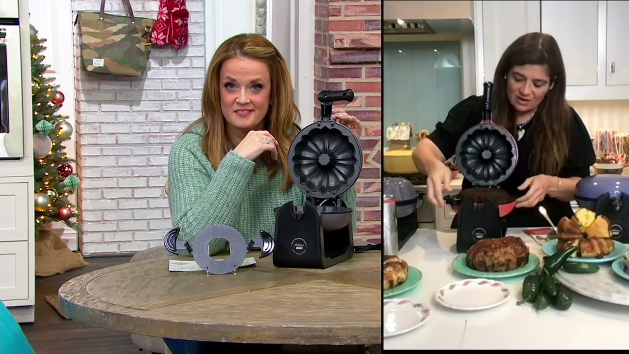 Alex by Dash Electric Flip Bundt Cake Maker with Recipes on QVC