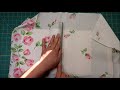 Covering Junk Journal With Fabric -   Video 22