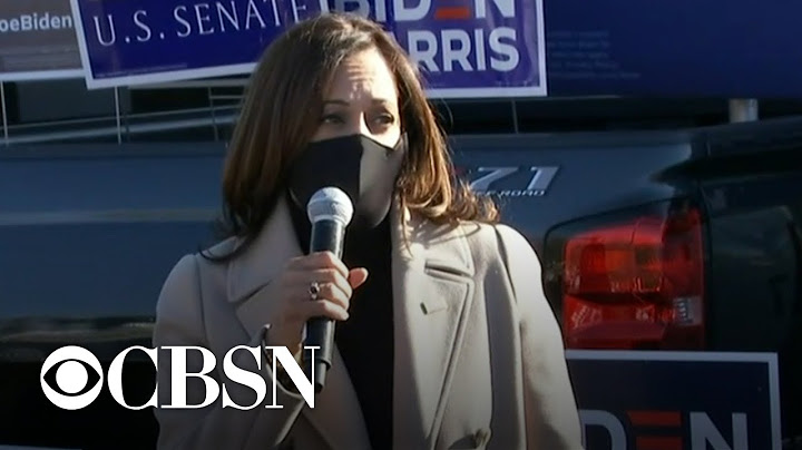 Kamala Harris makes Election Day stop in Michigan