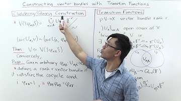 Constructing vector bundles via transition functions