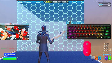 [1HR]SteelSeries Apex Pro Mini ASMR Chill🤩 Piece Control 1v1🏆Satisfying Keyboard Fortnite 360FPS 4k