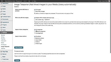 Image Teleporter WordPress Plugin