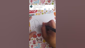 Amazing Subscriber Suggest to write their name: Calligraphy Art Writing #Shorts #ArtShorts #Ad